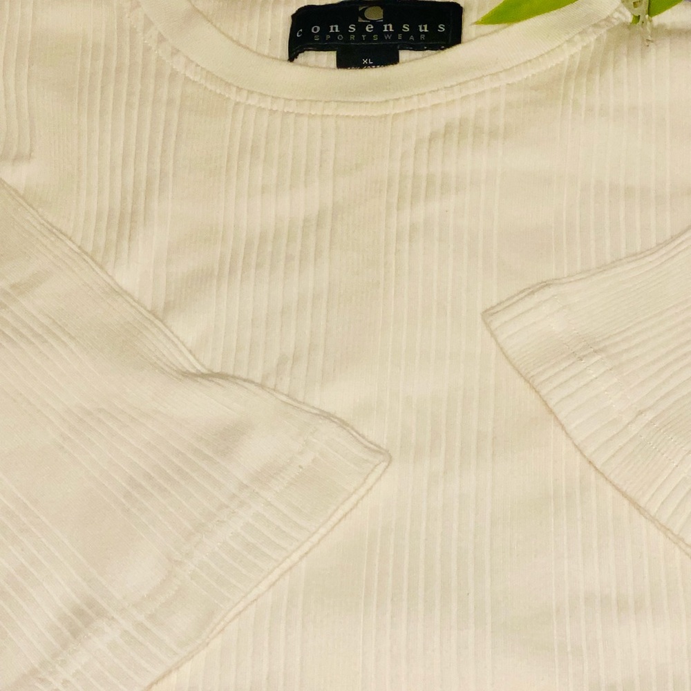 Consensus Cream Sportswear Top